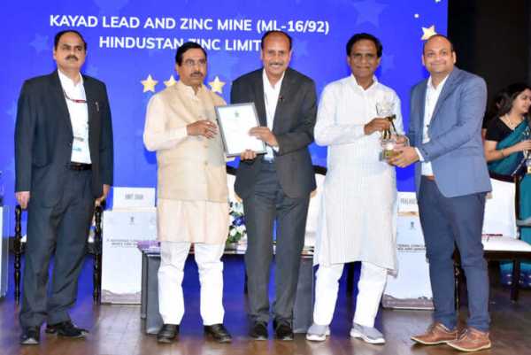 Hindustan Zincs Kayad Mine bagged 5 Star Rating Award at 6th NCMM Award Hindustan Zincs Kayad Mine bagged 5 Star Rating Award at 6th NCMM Award