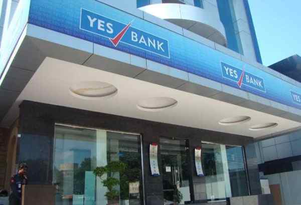 yes bank gains on the bse