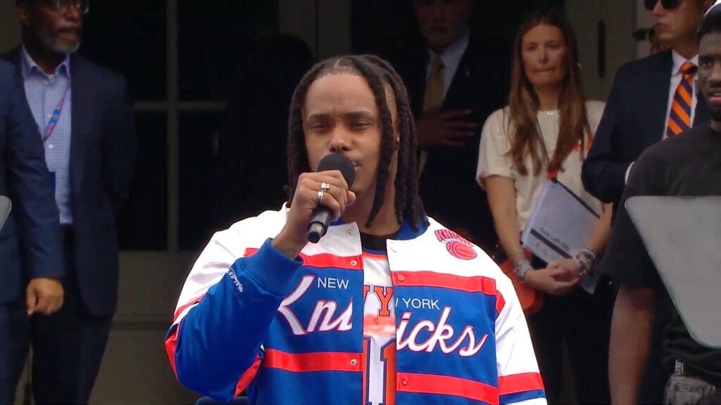 Knicks Celebrate Championship with Banner and Rings Despite Loss to 76ers